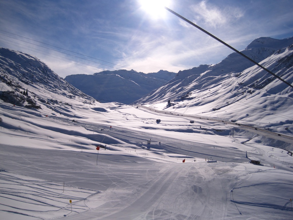 Snowboarding in Austria